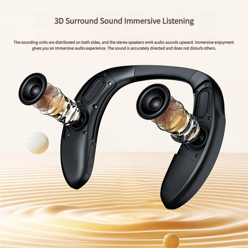 Stylish Neckband Wireless Bluetooth Speaker - Unleash Your Audio Freedom Tristar Online