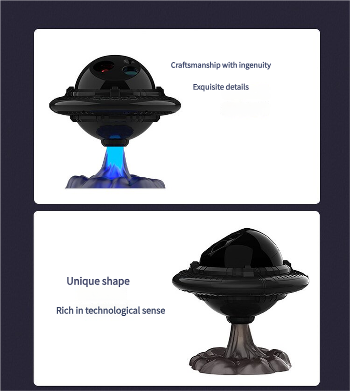 Flying Saucer Starry Sky Projection Lamp - Ambient Mood Light Tristar Online