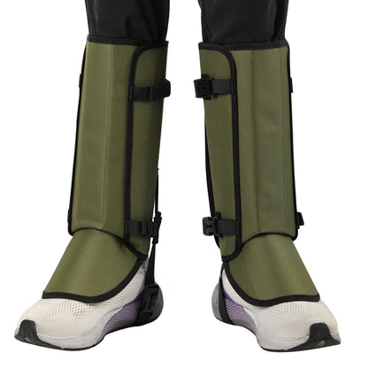 Outdoor Anti-Snake Bite Leg Guards - Hiking Camping Knee Protectors, Snow Shoe Covers, Leg Sleeves, Green Tristar Online