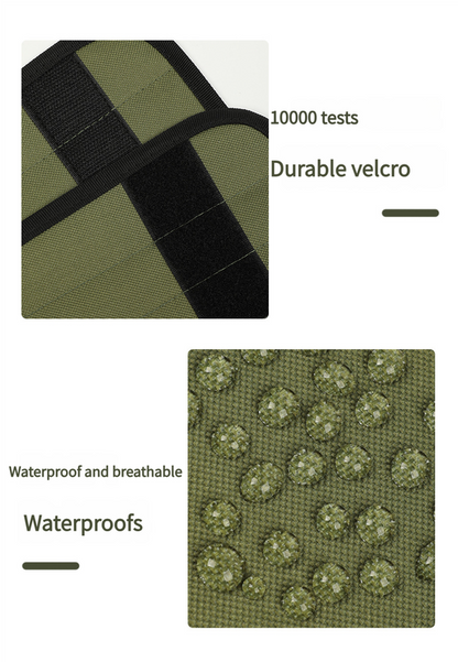 Outdoor Anti-Snake Bite Leg Guards - Hiking Camping Knee Protectors, Snow Shoe Covers, Leg Sleeves, Green Tristar Online