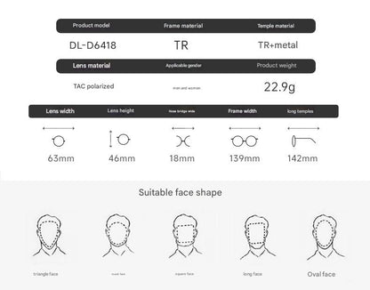 Purple Frame Chic Cat Eye Polarized Sunglasses for Women - Lightweight UV Protection Fashion Eyewear Tristar Online