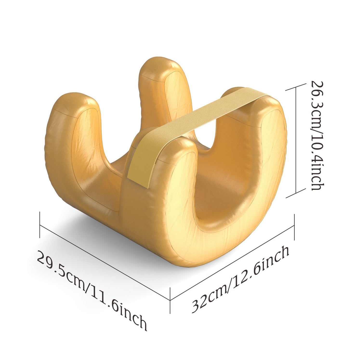 Gold Beauty Sleep Pillow - Contoured Memory Foam Pillow for Face & Neck Support Tristar Online