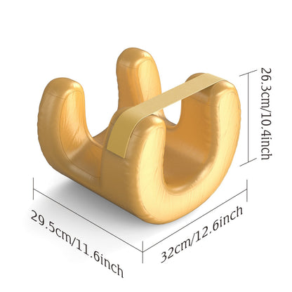 Gold Beauty Sleep Pillow - Contoured Memory Foam Pillow for Face & Neck Support Tristar Online