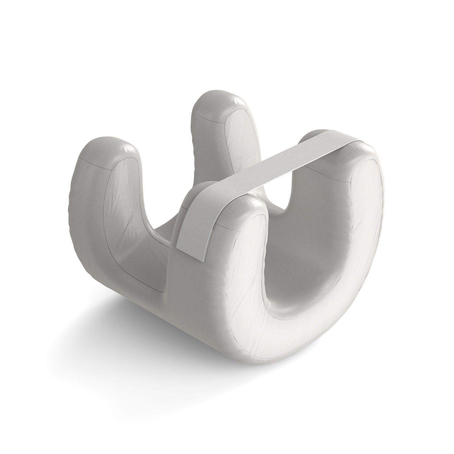 White Beauty Sleep Pillow - Contoured Memory Foam Pillow for Face & Neck Support Tristar Online