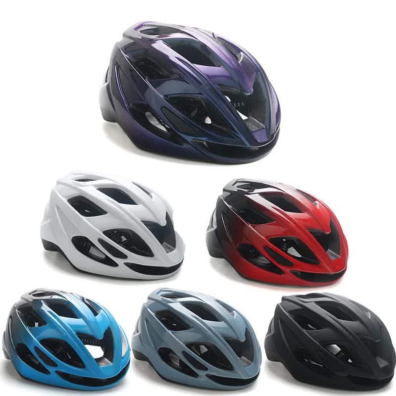 White Lightweight Adult Bicycle Helmet - Adjustable Fit Road & Mountain Bike Safety Headgear (57-62cm) Tristar Online