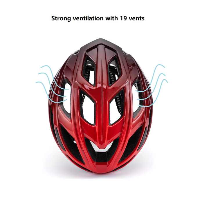 Carbon Fiber Black Lightweight Adult Bicycle Helmet - Adjustable Fit Road & Mountain Bike Safety Headgear (57-62cm) Tristar Online