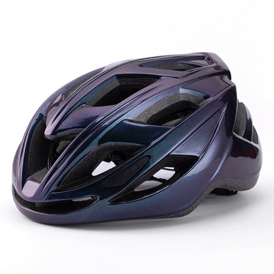 Dark Purple Lightweight Adult Bicycle Helmet - Adjustable Fit Road & Mountain Bike Safety Headgear (57-62cm) Tristar Online