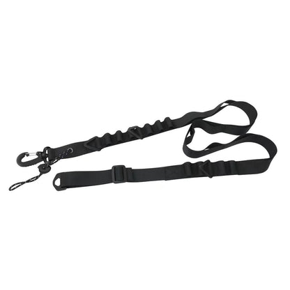 Black 4 PCS Heavy-Duty Outdoor Utility Strap - Multi-Purpose Camping Gear & Bottle Hanging Lanyard Tristar Online