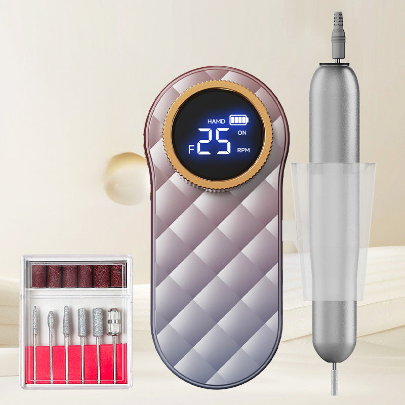 Pink Portable Mini Electric Nail Drill Pen - Manicure Pedicure Polishing & Shaping Tool Tristar Online