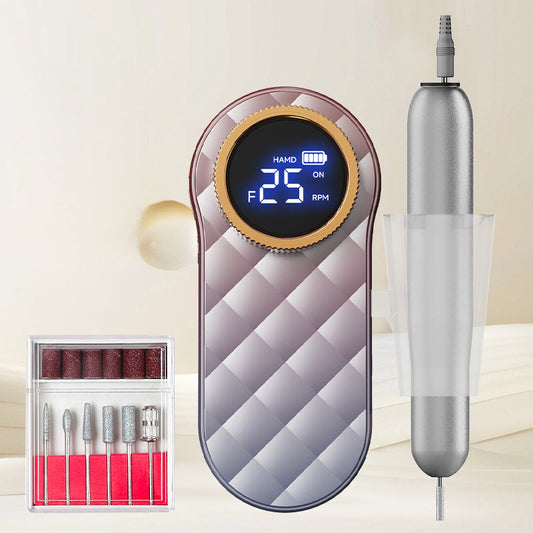Pink Portable Mini Electric Nail Drill Pen - Manicure Pedicure Polishing & Shaping Tool Tristar Online