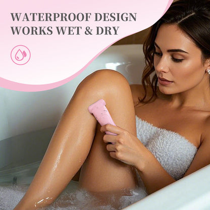 Pink 2-in Women's Electric Body & Bikini Trimmer Kit - Painless Ultra-Close Shaver Tristar Online