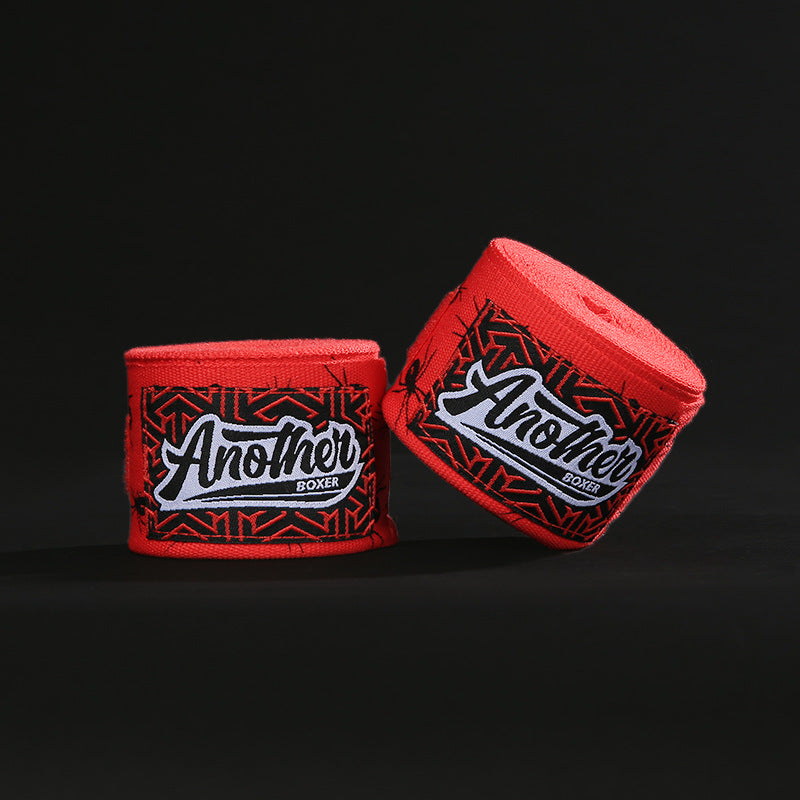 Red Spider Pro Grade 5m Boxing Hand Wraps - Printed Elastic Bandages for Training & Combat Sports (1 Pair) Tristar Online