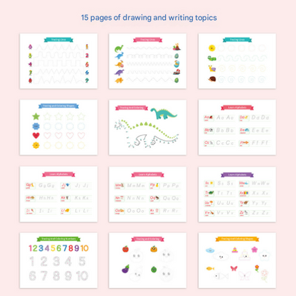 Interactive Human Body Busy Book Set (2 Books) - Educational Quiet Learning Toy for Toddlers Tristar Online