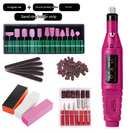 Ceramics (7-in-1) Electric Nail Drill Kit - USB Manicure Pedicure Polishing & Shaping Tool Set Tristar Online