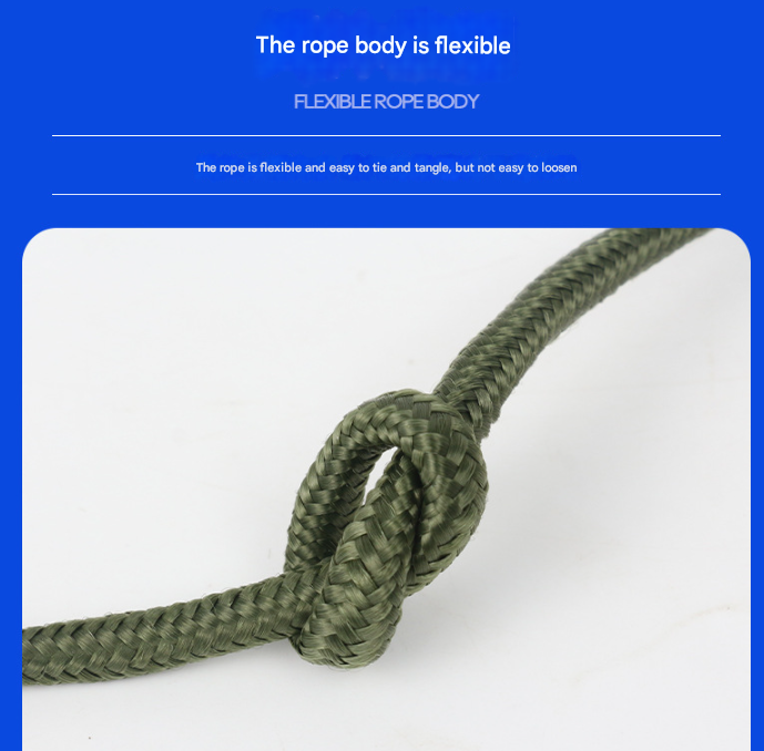 Green With Wire Core Heavy Duty Adjustable Clothesline Set (4 Pack) - 15m Steel Wire Core Nylon Rope with Hooks for Outdoor & Camping Tristar Online