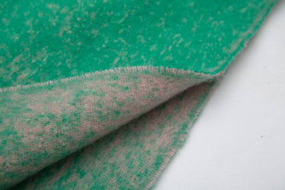 Blue Plush Gradient Winter Scarf Shawl - Thick Textured Circle Yarn with Chunky Tassels - 185cm x 40cm Tristar Online