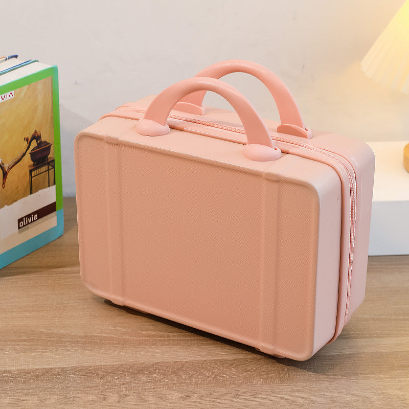 Personalized stylish and lightweight Pink mini suitcase for short trips Tristar Online