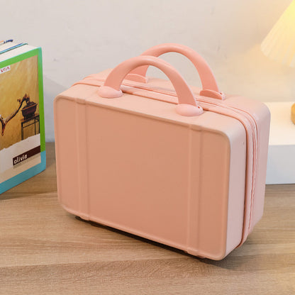 Personalized stylish and lightweight Pink mini suitcase for short trips Tristar Online