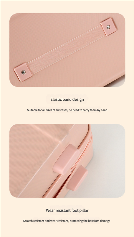 Personalized stylish and lightweight Yellow and pink mini suitcase for short trips Tristar Online