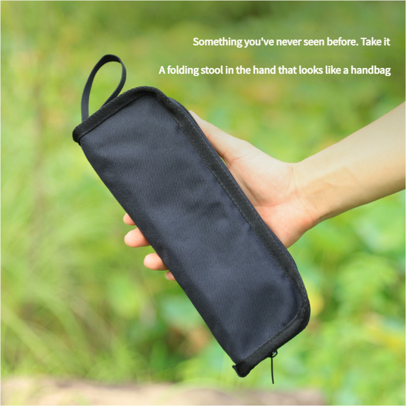 Outdoor Ultralight Folding Camping Chair - Black Tristar Online