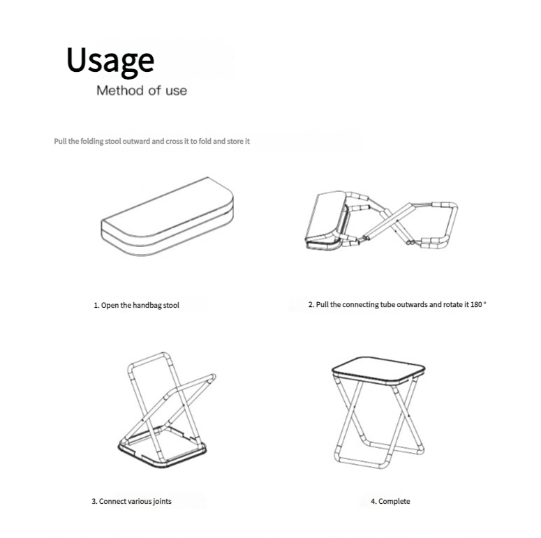 Outdoor Ultralight Folding Camping Chair - Brown Tristar Online