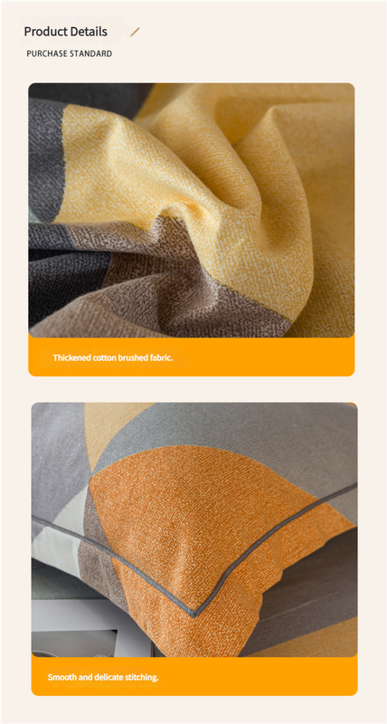Comfortable cotton pillowcase, double-sided warm design, breathable and skin-friendly - red and gray Tristar Online