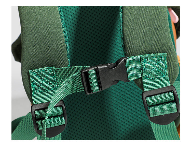 Green Baby Travel Cartoon Light Travel Bag - Cute 21x8x26cm Light Bag 240g Suitable for Daily Use Tristar Online