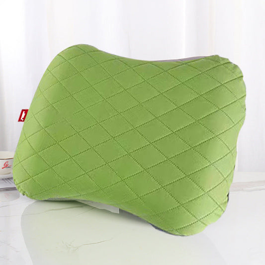 Inflatable Camping Pillow - Lightweight 46x32x12cm Travel Pillow 180g in Green Tristar Online