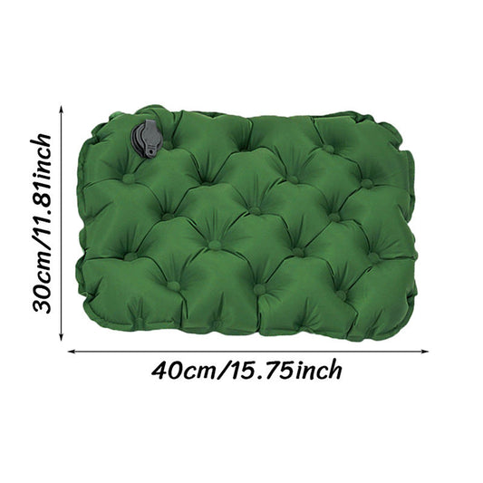 Inflatable Seat Cushion - Portable 40x30x5cm Camping Pad in Green Tristar Online