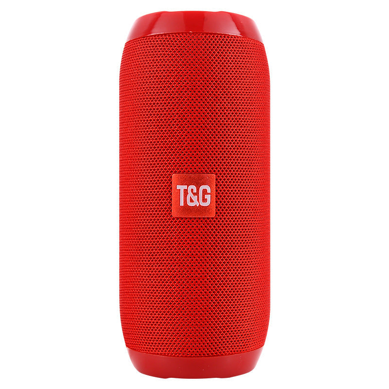 Red Portable Bluetooth Speaker - HiFi 360 Degree Audio Wireless Mini Speaker, Support Hands-free Calling Tristar Online