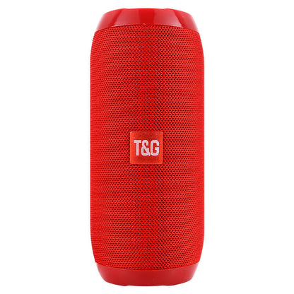 Red Portable Bluetooth Speaker - HiFi 360 Degree Audio Wireless Mini Speaker, Support Hands-free Calling Tristar Online