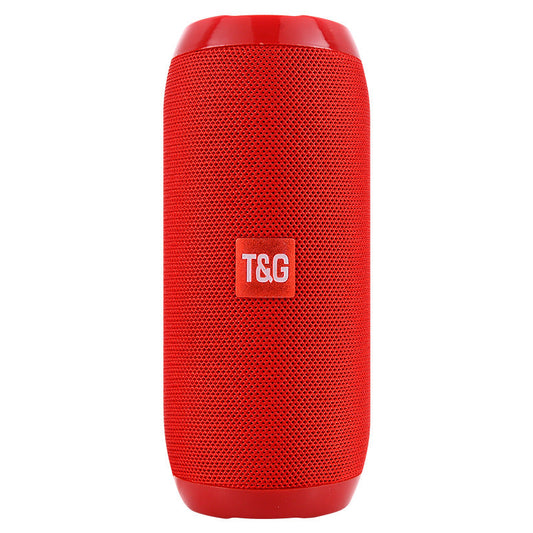 Red Portable Bluetooth Speaker - HiFi 360 Degree Audio Wireless Mini Speaker, Support Hands-free Calling Tristar Online