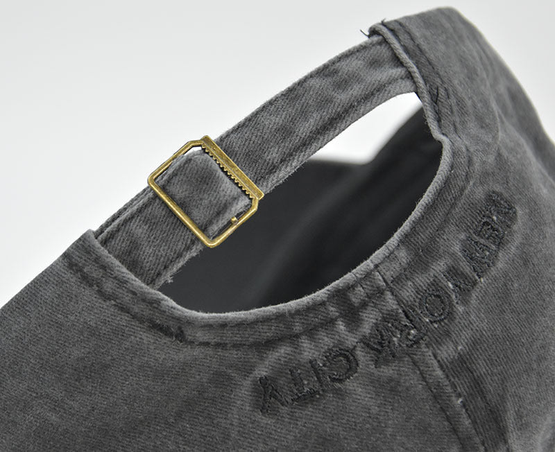 Vintage New York Est. 1625" Washed Cotton Baseball Cap - Adjustable & Unisex(Gray)" Tristar Online