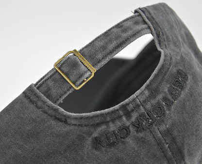 Vintage New York Est. 1625" Washed Cotton Baseball Cap - Adjustable & Unisex(Gray)" Tristar Online