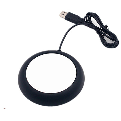 USB Cup Warmer - Black Electric Beverage Warmer for Desk, Office and Home Tristar Online
