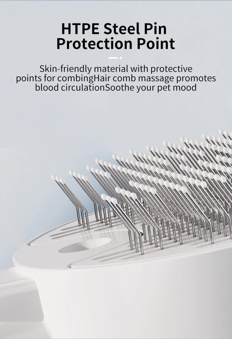 Pink Rechargeable Pet Grooming Brush with UVC Sterilizer & Mist Spray Tristar Online