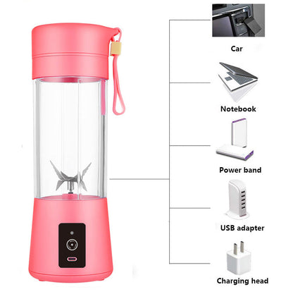 Blue Portable Blender USB Rechargeable - Personal Size Smoothie Maker On The Go Tristar Online