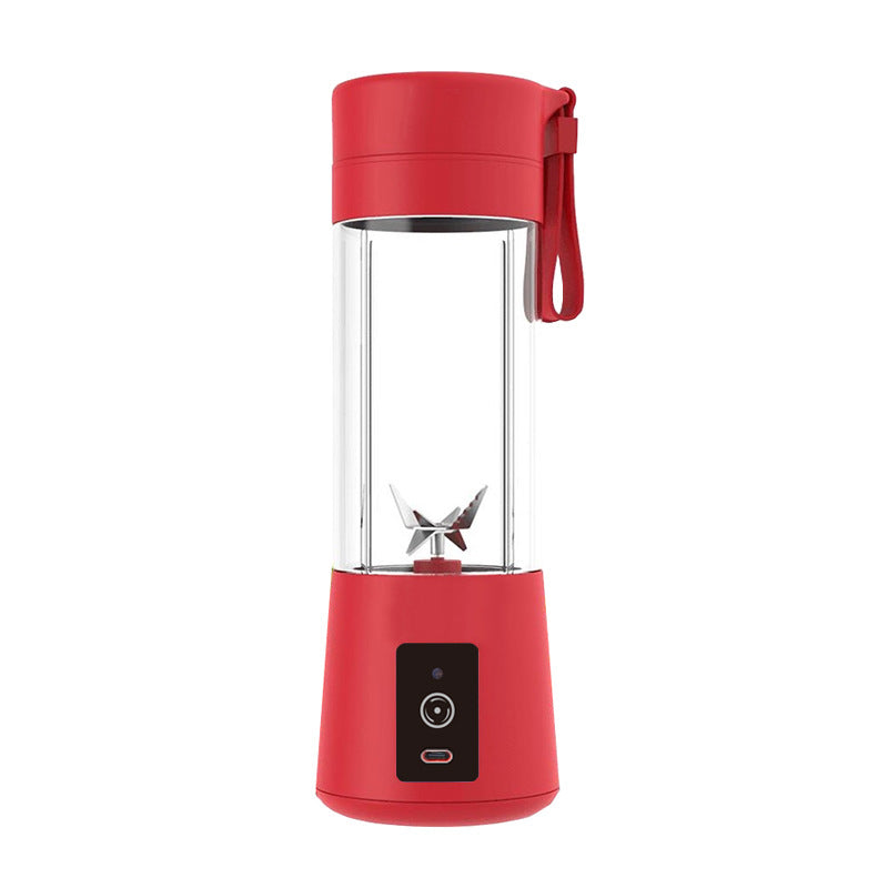 Red Portable Blender USB Rechargeable - Personal Size Smoothie Maker On The Go Tristar Online