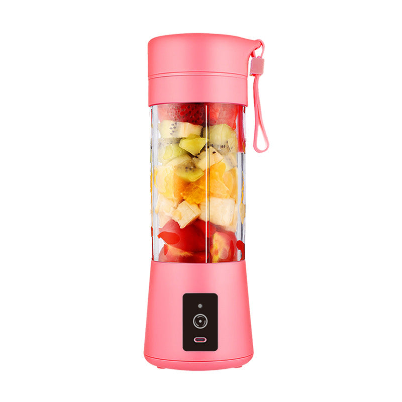 Pink Portable Blender USB Rechargeable - Personal Size Smoothie Maker On The Go Tristar Online
