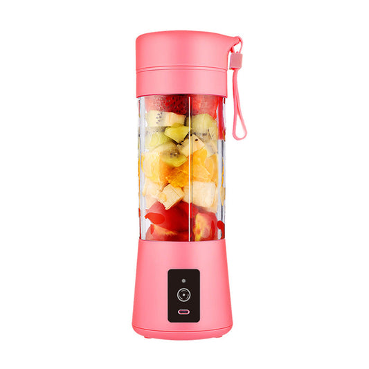 Pink Portable Blender USB Rechargeable - Personal Size Smoothie Maker On The Go Tristar Online