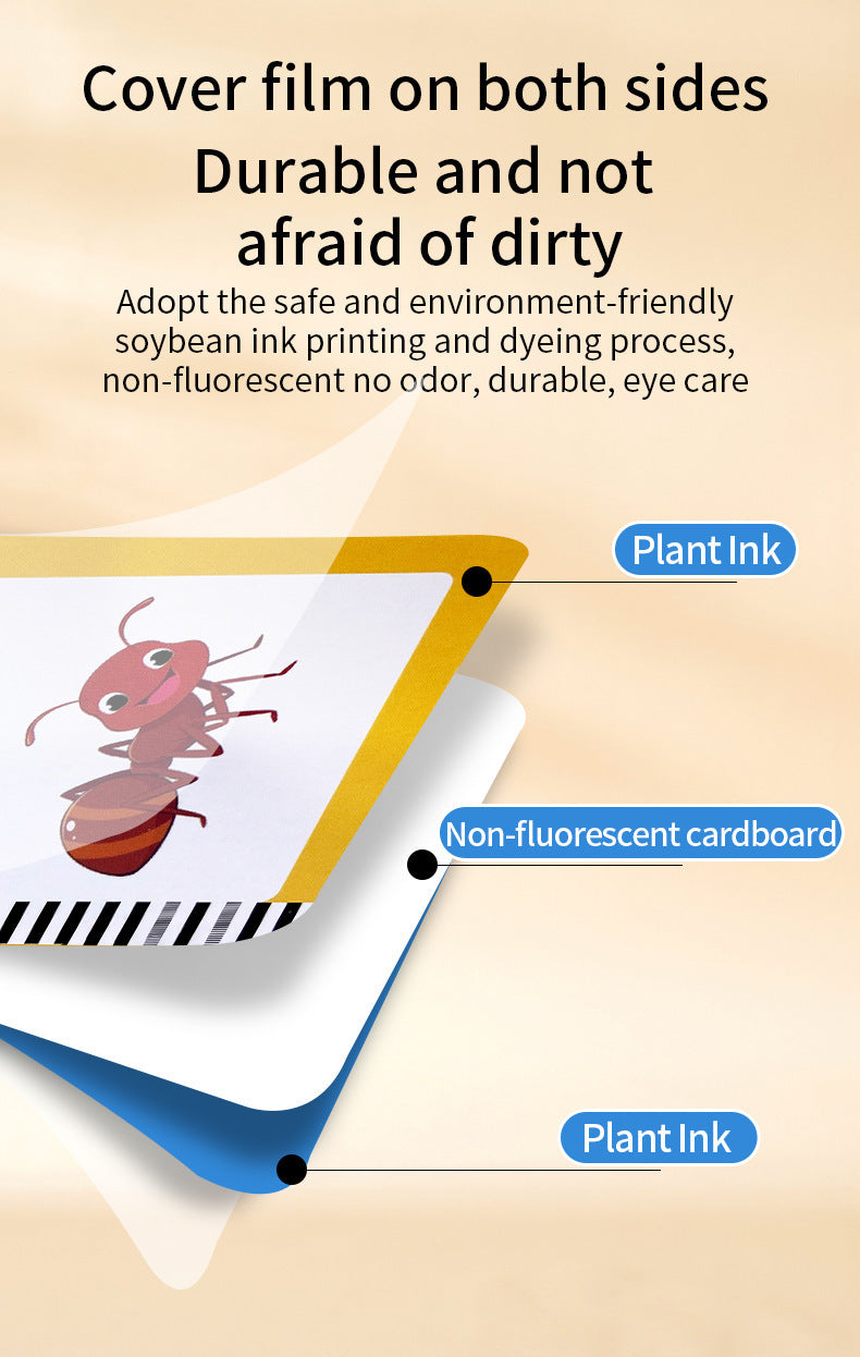 Blue (255 cards, pure English) Kids Interactive Early Education Toy: Combination Card Reader & LCD Drawing Board for Toddlers Tristar Online