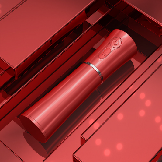 Red 2 in 1 Cool Mist Humidifier and Facial Moisturizer - USB Rechargeable Portable Nano Sprayer Tristar Online