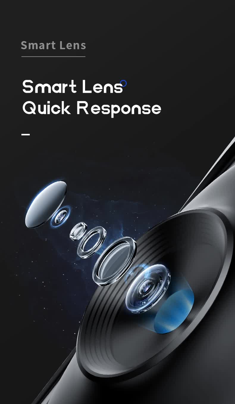 White AI Smart Auto Tracking Phone Holder - 360° Rotation Face & Body Tracking Mount Tristar Online