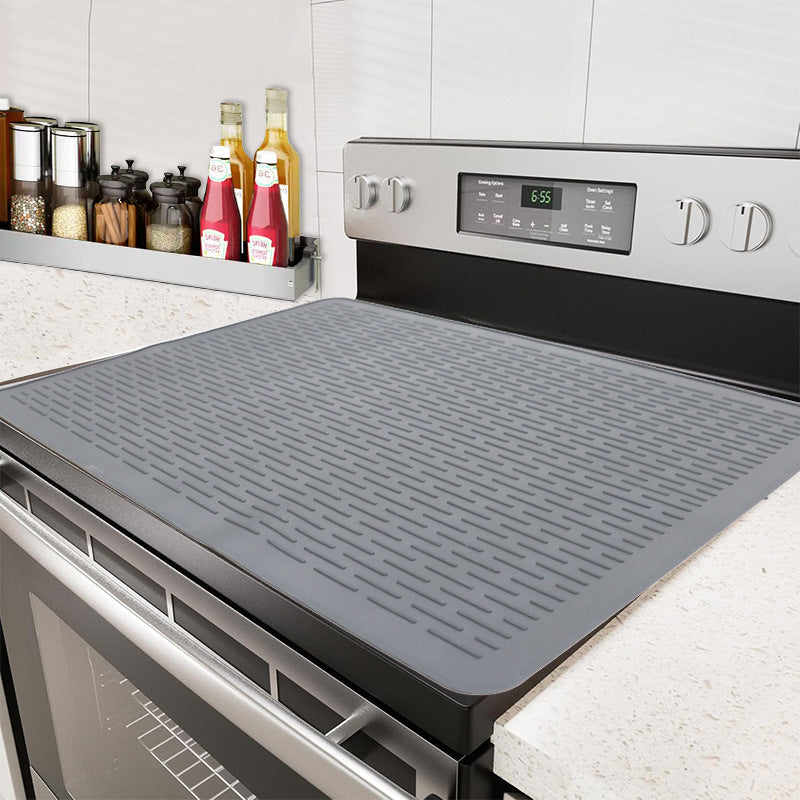 Gray Extra Large Silicone Countertop Protector & Dish Drying Mat - Dishwasher Safe (76x53cm) Tristar Online