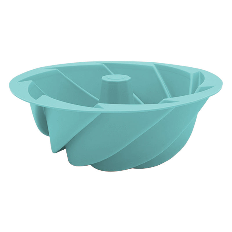 Green Non-Stick Silicone Cyclone Cake Pan Set (10 Molds) - Perfect for Desserts Tristar Online