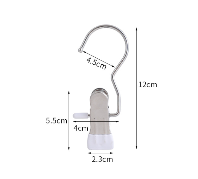 Dark green Stainless Steel Hanging Clips (35 PCS) - Strong Grip for Pants, Hats, Socks, Laundry Tristar Online