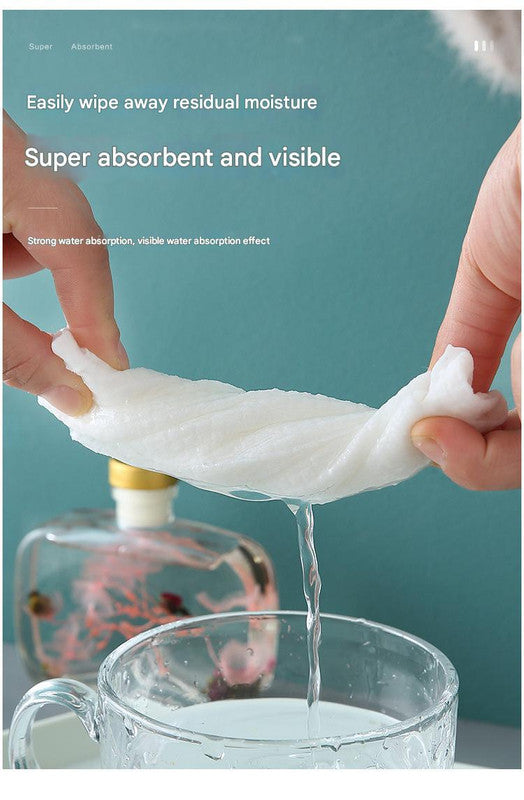 8 Packs (160 Total) Portable Cotton Compressed Towels - Soft, Absorbent Face Cleansing Cloths (Circular compression : 20x22cm) Tristar Online