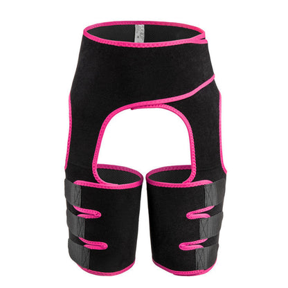 Pink Women's 3-in-1 Body Shaper: Waist Cincher, Thigh Slimmer, Glute Lifter - Workout Gear (Size : L/XL) Tristar Online