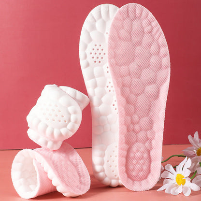5 pcs Pink 4D Cloud Technology Shoe Inserts - High Rebound, Super Soft, Breathable, Athletic Support (size : 35-36/235mm) Tristar Online