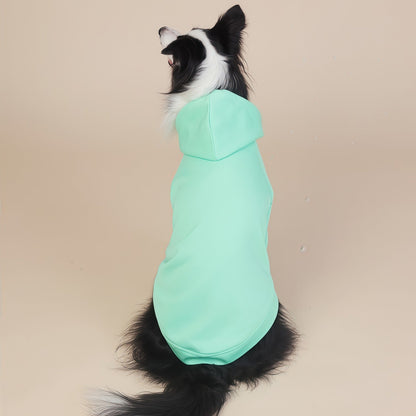 Green Classic Dog Sweatshirt with Hood & Drawstrings - For Large Dogs (Size : 4XL) Tristar Online
